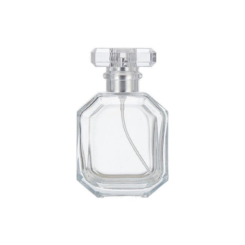 30ml Diamond Shaped Perfume Bottle Portable Cosmetic Sample Bottle
